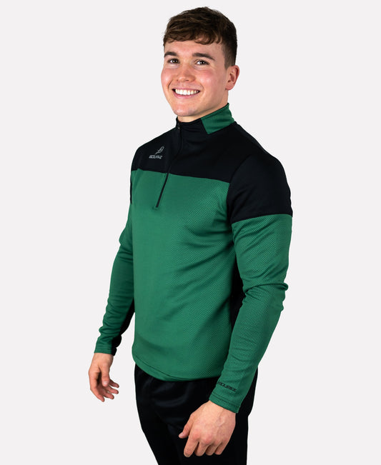 TACA Adult Half Zip (Green/Black)