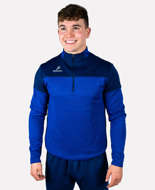 TACA Adult Half Zip (Blue/Navy)