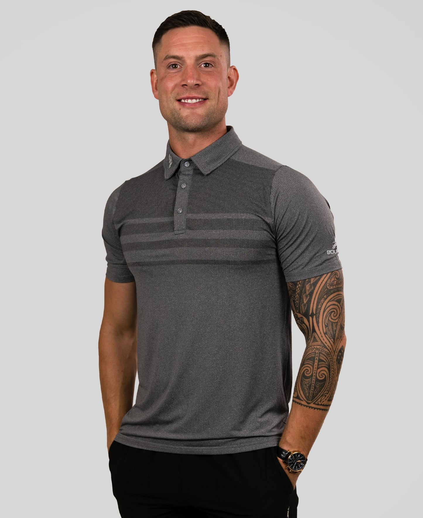 TACA Polo Shirt Grey