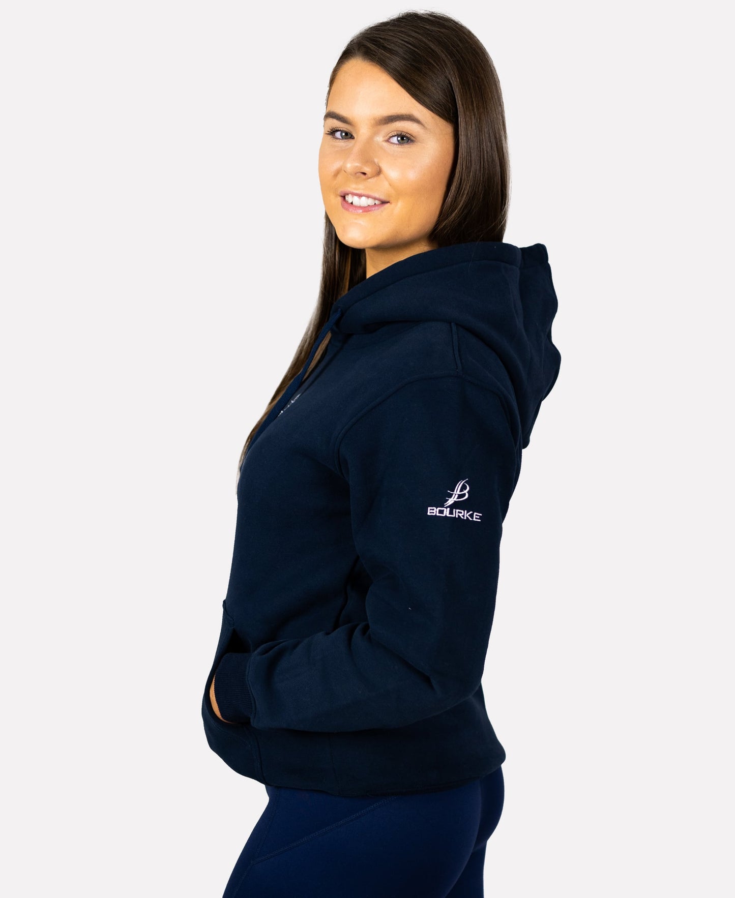 Suir Fleece hoody Navy