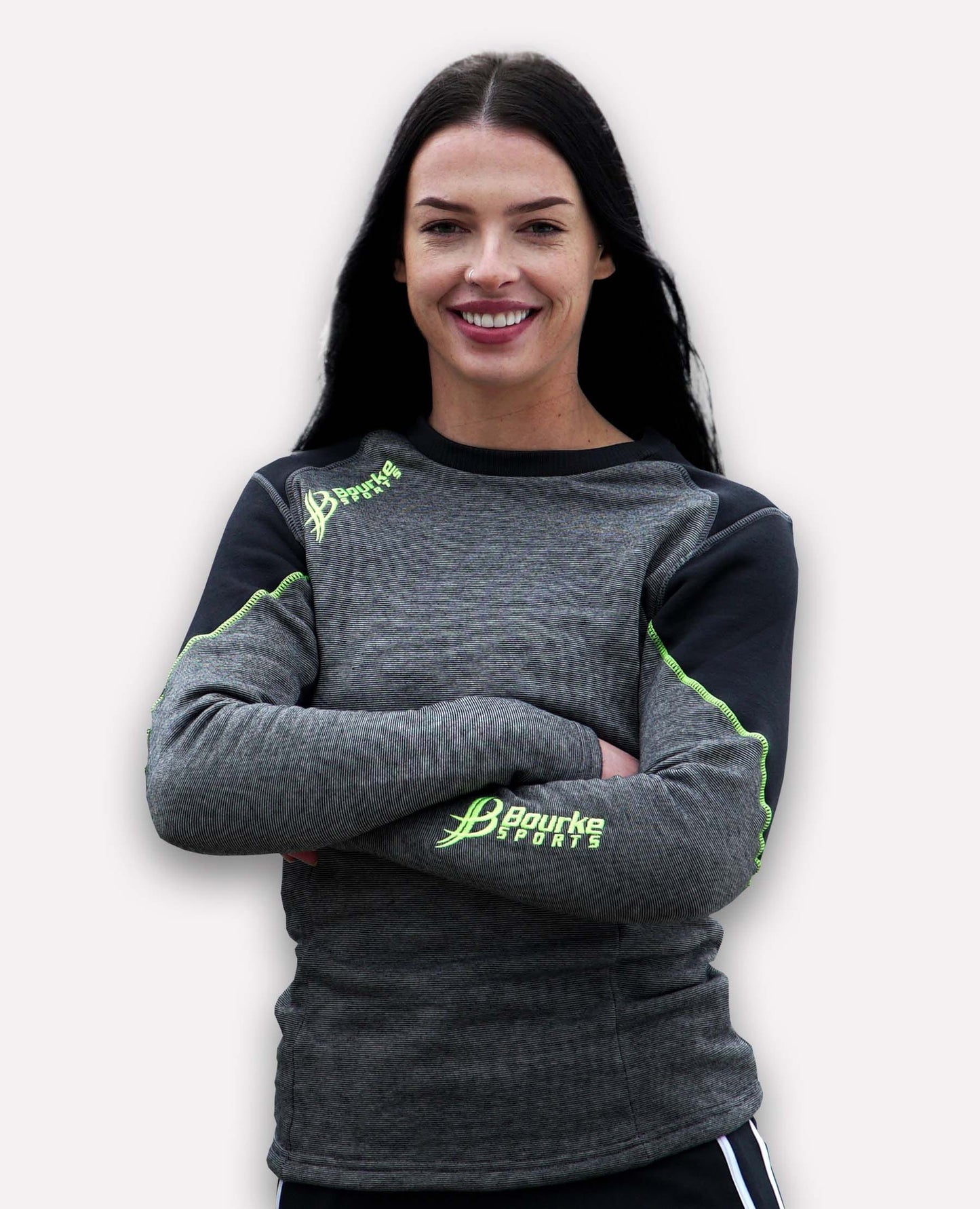 ULTRA Adult Crew Neck (Grey/Black/Luminous)