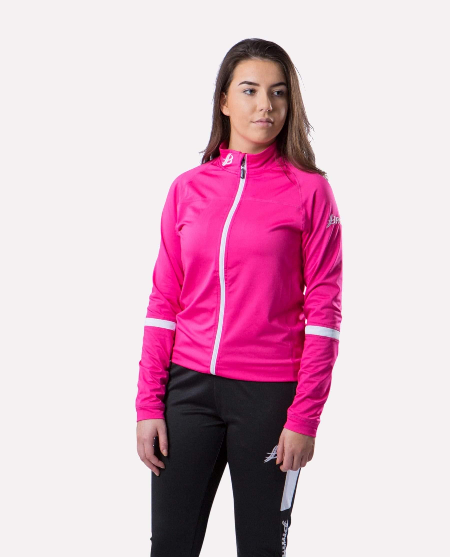 ALPHA Kids Full Zip (Pink/White) - Bourke Sports Limited