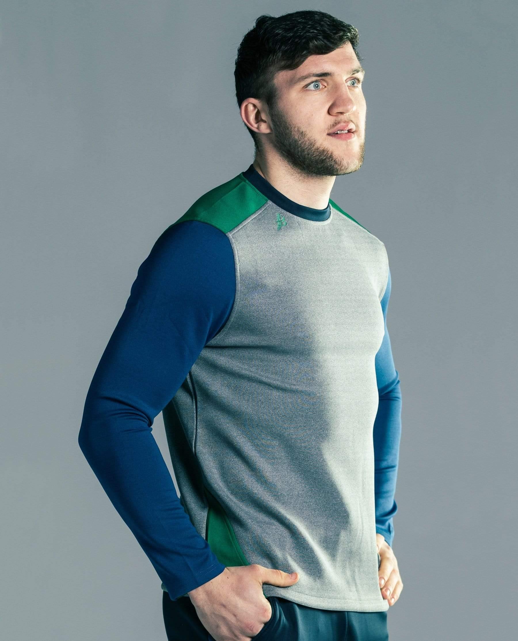 BUA20 Adult Crew Neck (Green) - Bourke Sports Limited